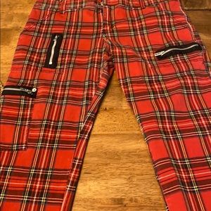 Royal Bones bondage pants street wear